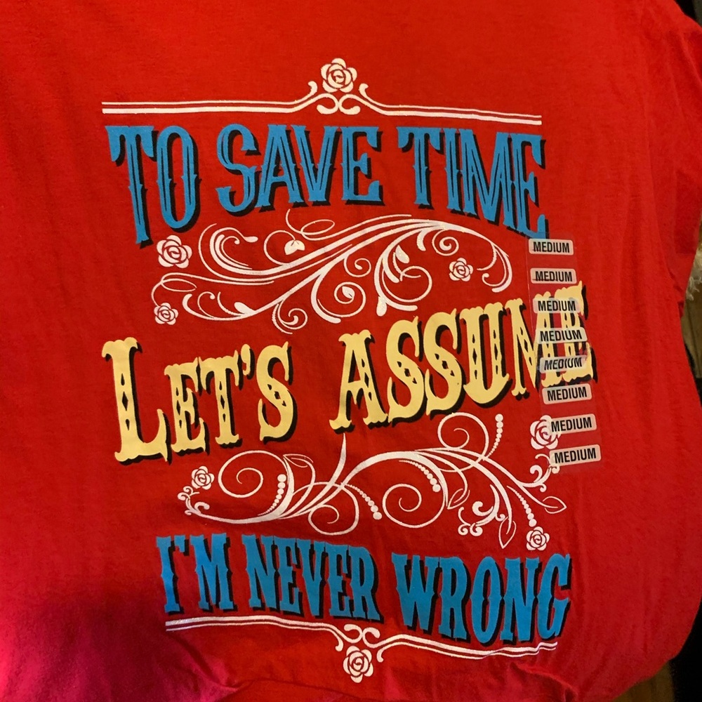 Red t-shirt